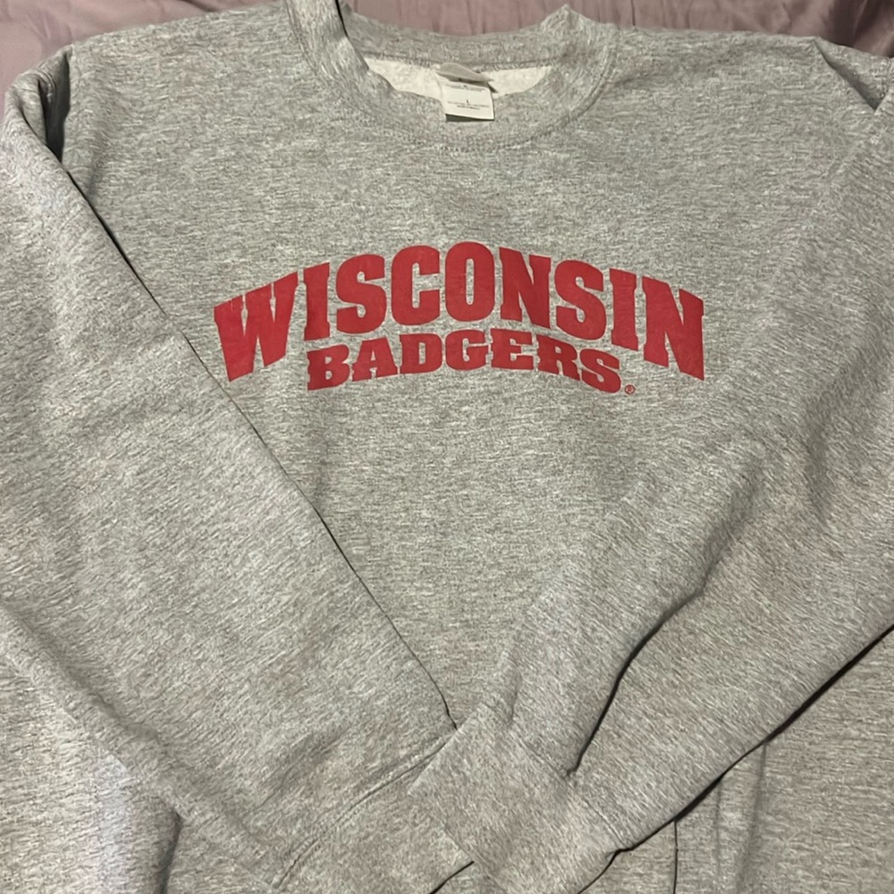 WIsconsin badgers crewneck